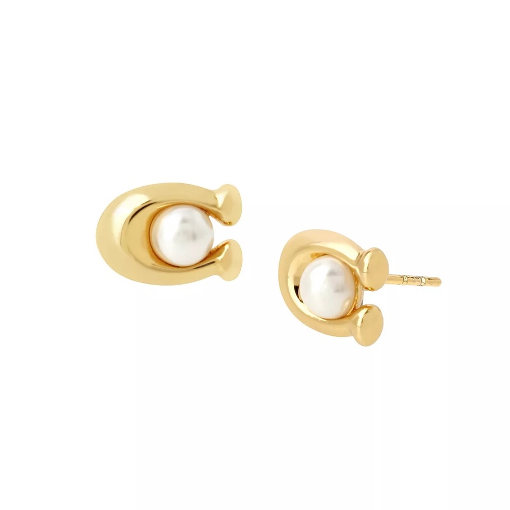 Brand new Coach earrings